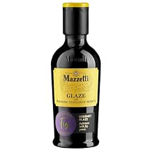 Mazzetti Classic Glaze Balsamic Vinegar of Modena PGI, 7.3 Fl Oz, Versatile, Thick & Rich, Perfect for Drizzling, Salads & Meat, Crafted in Italy