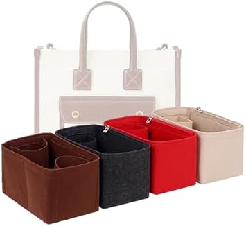 Bag Organizer for Burberry Small Freya Bag 33L x 26H x 12.5D cmBlack, Style A