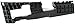 Bumper Bracket Compatible with Lexus IS250/IS350 06-08 Front Side Support Cover Steel Right Side
