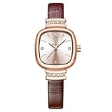 ♥【Configuration Premium】- La montre-bracelet élégante pour femme avec verre minéral renforcé, résistant aux rayures et à l'usure, brillant et brillant. Le mouvement à quartz importé du Japon qui fonctionne longtemps. ★Un extracteur de maillons gratuit est fourni avec cette montre pour ajuster le bracelet, la qualité est garantie, et vous pouvez facilement la mettre et la retirer.