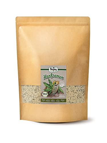 Biojoy BIO-Hanfsamen geschält (2 kg), roh und ganz