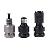 Generisch LF&LQEW 3-teiliger Bohrfutteradapter mit Schraube 1/2