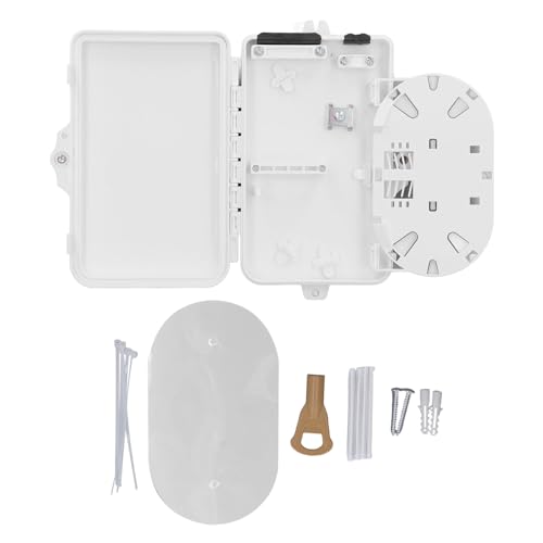 Gestion de la fibre optimisée avec ce boîtier mural IP65 étanche et robuste
