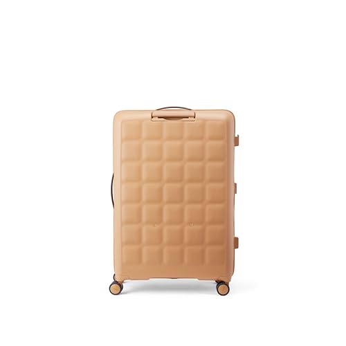 Image of American Tourister Bitbloc | Check-in Trolley Bag (79.5 cm) | 106 Ltrs | 360 8 Wheel Spinner | Hard Case | Recessed TSA Lock | 3 Years Global Warranty | Summer Sand