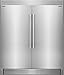 Frigidaire Professional Column Refrigerator & Freezer Set with FPFU19F8WF 33 Inch Freezer and FPRU19F8WF 33 Inch Refrigerator