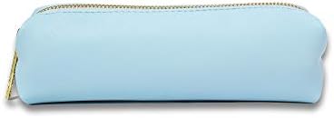 Pukka Pad, Carpe Diem, Slim Pencil Case, Sky Blue, Cobalt Speckle Blue Lining