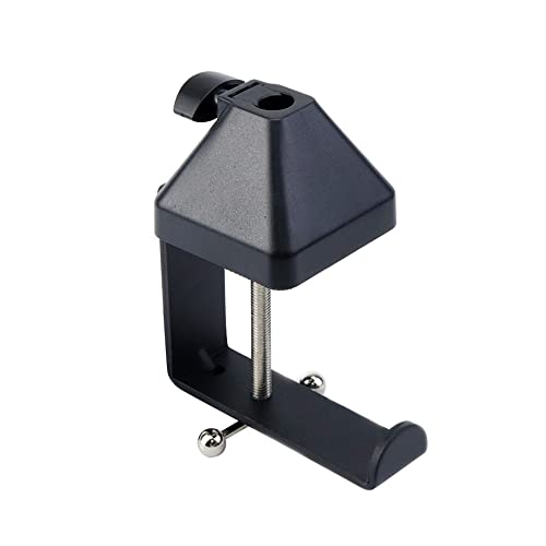 Pufguy カンチレバークランプ 調節可能なマイクスタンド用 C型ブームアームクランプ テーブル取り付けクランプ マイク用