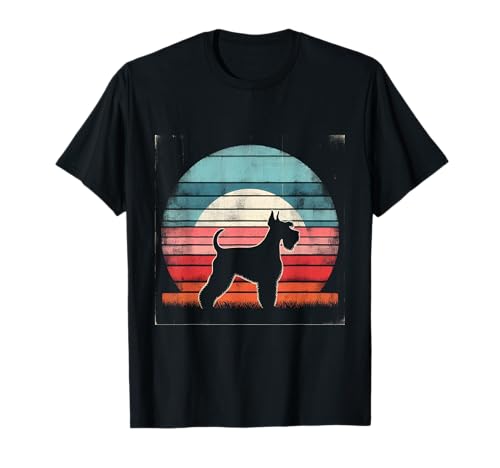 Vintage Sunset Dog T-Shirt