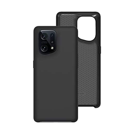 OPPO Cover Find X5 ORIGINALE, Custodia per Cellulare Find X5 16.6 cm (6.55"), Colore Nero