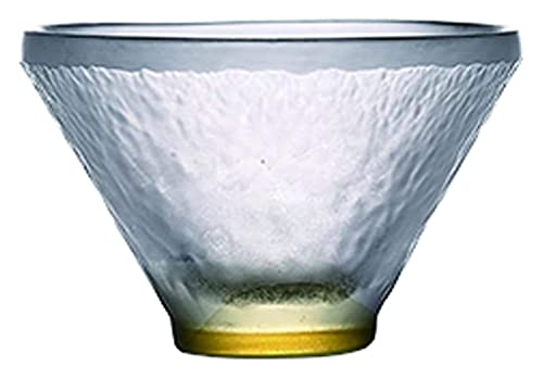 Whiskey Champagne Glasses Water Tumblers Glasses Mini Colored Crystal Cup, Tea Cup, Matte Texture, Whiskey Cup, Wine Glass, Water/Beverage Glass, 1.3 Oz Drinking Glasses Wine Glass ( Color : Yellow ) #TOP11