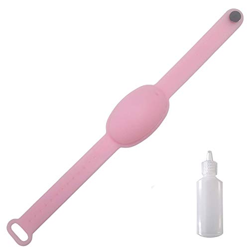 ARMONY PARIS Bracelet Gel Bracelet Distributeur de Gel Distributeur Gel (Rose Clair) Cover