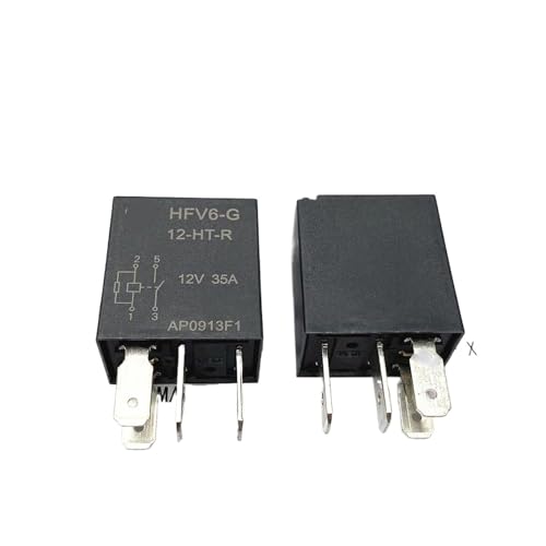 Relais de voiture 12V 35A HFV6 pour phare et climatisation automobile