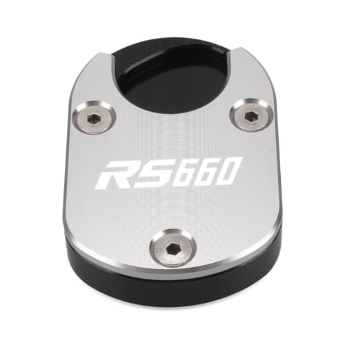 Extension béquille Aprilia Tuono 660 idéale pour stationner sur herbe et gravier