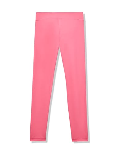 Under Armour Girls Motion Solid Crop Leggings, (672) Super Pink / / White, Small3