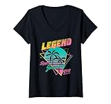 Photo Gallery donna legend since january 1970 maglietta con collo a v Photo Gallery donna legend since january 1970 maglietta con collo a v