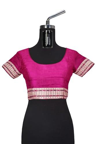 OdiKala pink sambalpuri silk saree – image 4