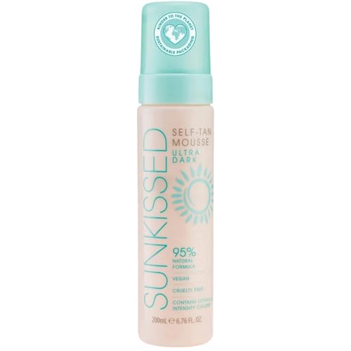 Sunkissed Ultra Dark Mousse Selfie Ready To Use, 200 ml