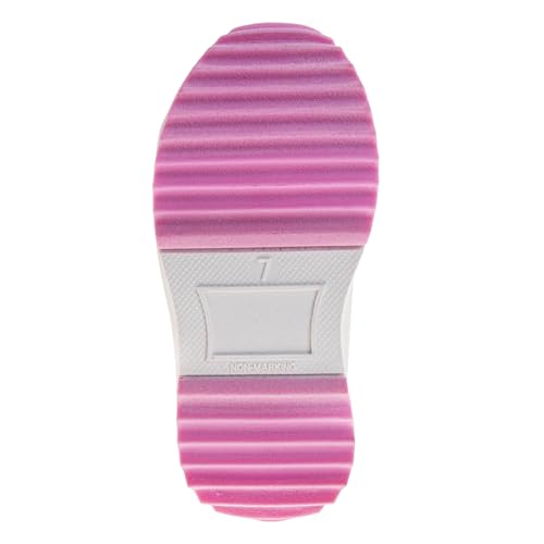 Disney Minnie Mouse Girls Boots - Easy Strap Outdoor Durable Walking Hiking Shoes (Size Toddler - Little Kid)4