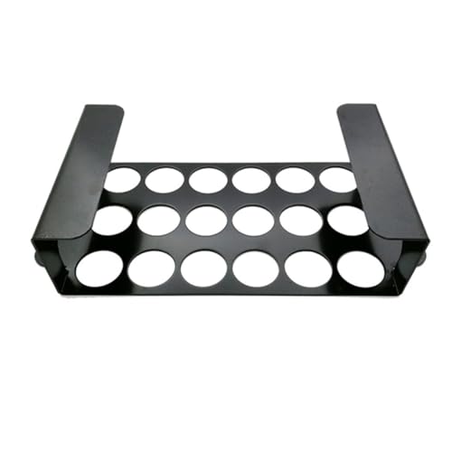 GANAZONO 18-Hole Chicken Wing and Leg Grill Rack, Stainless Steel Drumstick and Pepper Roaster for Outdoor BBQ Grills