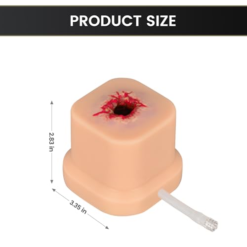 Image of SimCoach Wound Packing Trainer, Stop the Bleeding Kit for Wound Dressing Training, Wound Simulation Kit