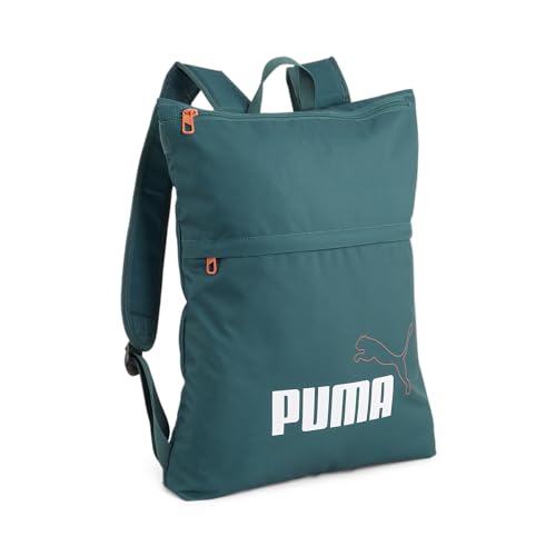 Mochila PUMA Phase Elemental infantil bolsa de deporte escolar unisex con cremallera frontal