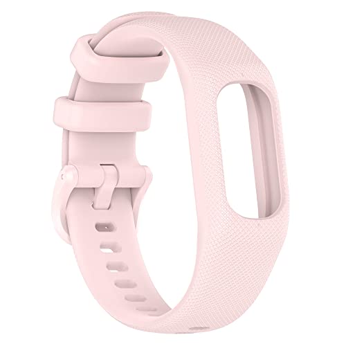 Image of 3PCS Soft Silicone Bands Compatible with Garmin Vivosmart 5 Straps Replacement Wristbands Bracelet Band Case Cover for Women Men, Small /Large Size