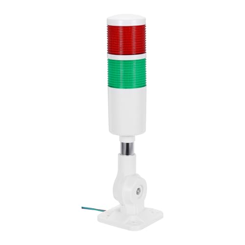 Feu de signalisation LED pour usine avec buzzer avertisseur commutable 12-24V