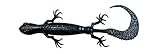 Savage Gear 3D Lizard Fishing Lure, Black/Blue, 6in | 15cm, Lifelike Appearance & Movement, Scent-Infused