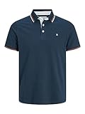 Die Herren-Poloshirts von Jack & Jones bestehen aus 100Prozent Baumwolle, sind bequem, atmungsaktiv, weich und halten den ganzen Tag trocken.