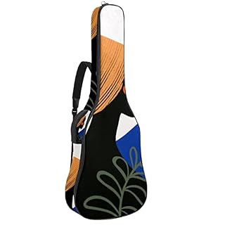 Housse de protection pour guitare acoustique – 1 cm d’épaisseur – Rembourrage étanche – 101,6 cm – 106,4 cm – 106,7 cm… - Les Beatles, Paul McCartney, John Lennon, RIngo Starr, George Harrison