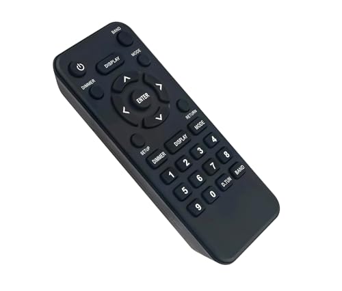 RC-852T AULCMEET RC-852T Telecomando di Ricambio Compatibile con Onkyo T4030 Radio Digitale Sistema Hifi Mini TV T-4030, T-4030S, T4030