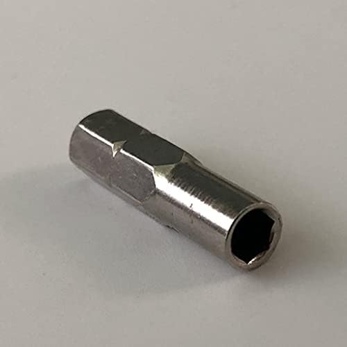 KLOVA Bit Adapter, Screw Driver Bit Adapter Precision Bits Set Screwdriver 6.35mm 1/4" Insert Bit Adapter to 4mm Bit Hex Holder 3 Types