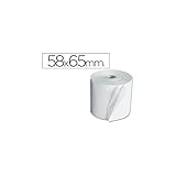 Rollo sumadora electro 58 mm ancho x 65 mm diametro sin bisfenol a