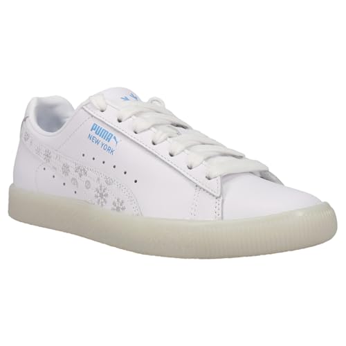 PUMA Womens Clyde Flagship Lace Up Sneakers Shoes Casual - White - Size 9 M2