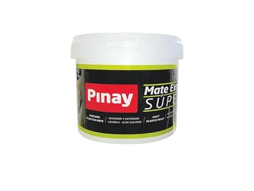 PINTURA EXTRA SUPER - para la decoración en paramentos verticales (Yeso, Cemento, Revoco, Madera, Etc.) (4 L, BLANCO)