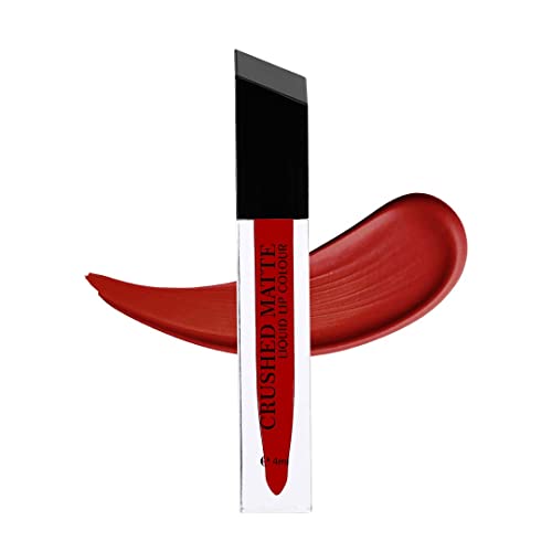 Million Colors Liquid Lipsticks for Women Crushed Matte Lipstick Liquid Waterproof, Smudge Proof, Highly Pigmented, Transfer Proof, Long Stay Upto 12 Hrs (04 ml, Milan 20)