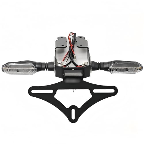 Support de plaque d'immatriculation moto Ninja 650 anti vibrations ajustement parfait