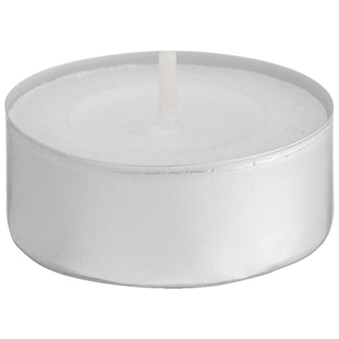 Baltus Pack of 12 Unscented Maxi Tealights Cover