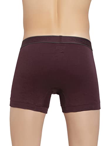 Image of Jockey 1015 Men's Super Combed Cotton Rib Solid Trunk with Stay Fresh Properties