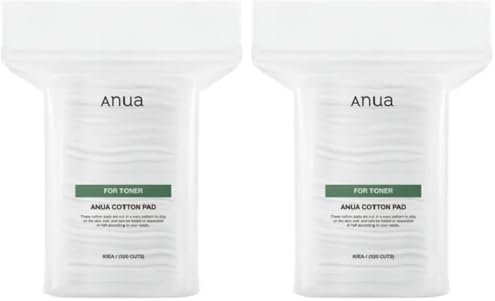 ANUA Cotton Pad For Toner 75pcs Pack (Pack of 2)