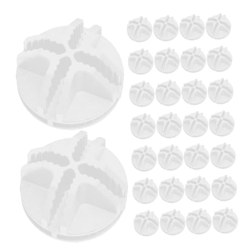 BESPORTBLE Modular Wire Connectors 50pcs Grid Storage Connectors for DIY Furniture Sturdy and Easy to Install