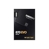 Samsung SSD 870 EVO - Disco duro interno de estado s lido 500 GB SATA 560 MB s 2 5 Negro