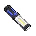 Latarka robocza lampa kolba LED magnetyczne światło robocze latarka lampa ładowana latarka na zewnątrz niebieska bateria z USB styl 1 szt