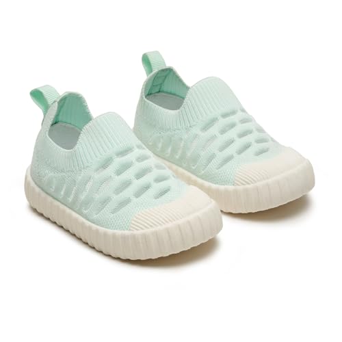Image of ONYC Cloudy Toddlers's First Step Walking Shoes - Sea Green (Unisex for Boys and Girls)