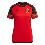 adidas Belgium 22 Home Jersey Women's, Red, Size 2XS