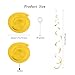Gold Hanging Swirl Decorations 30 Pcs, Party Swirl Decorations -Twin Tails Ceiling Swirl Foil Decorations, Gold Party Decor for Wedding/Baby Shower/Birthday/Christmas/New Year Decoration