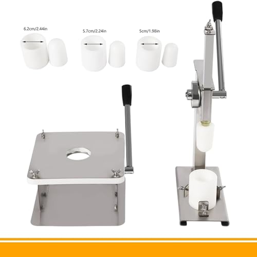 Baozi Machine semi-automatique 400 à 500 petits pains par heure, comprend 3 moules, fonctionnement manuel, base antidérapante, idéal pour les petits pains et plats cuits à la vapeur faits maison