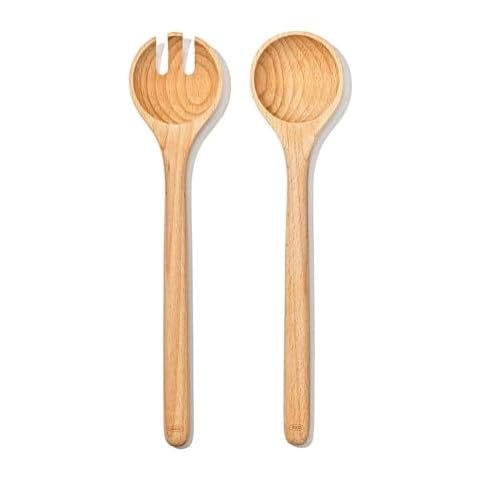 OXO Good Grips Beechwood Salad Servers Cover