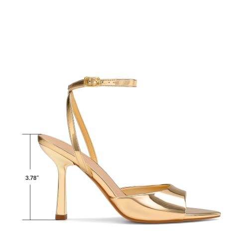 Image of DREAM PAIRS Women's Stiletto Kitten Heeled Sandals