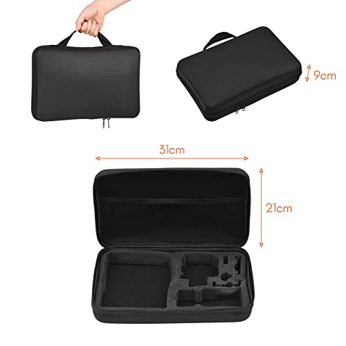 Kkcare Kit De Acessórios Para Câmeras De Ação Acessórios Para Câmeras Esportivas Com Estojo De Prote